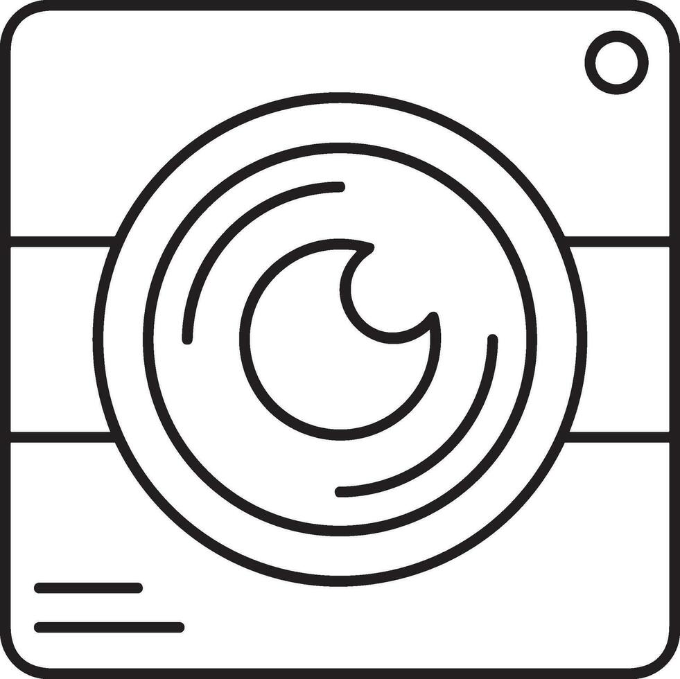 camera photography icon symbol image vector. Illustration of multimedia photographic lens grapich design images vector