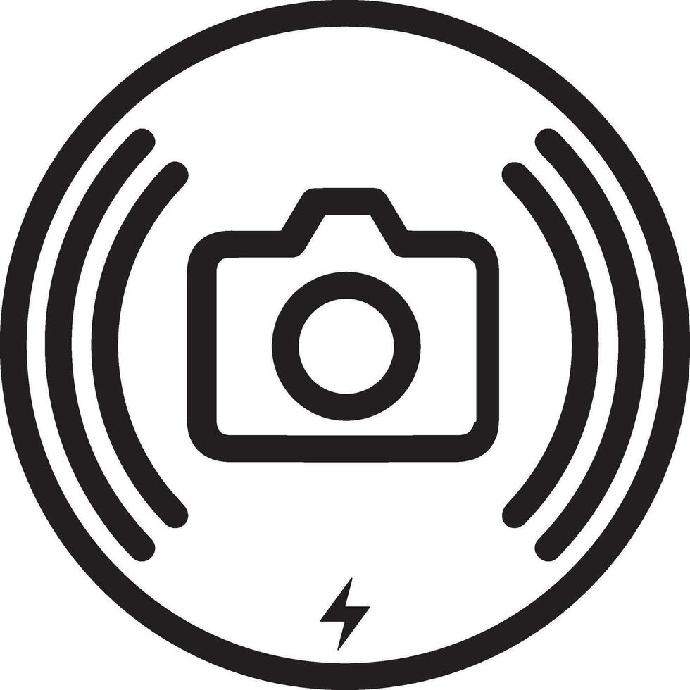 camera photography icon symbol image vector. Illustration of multimedia photographic lens grapich design images vector