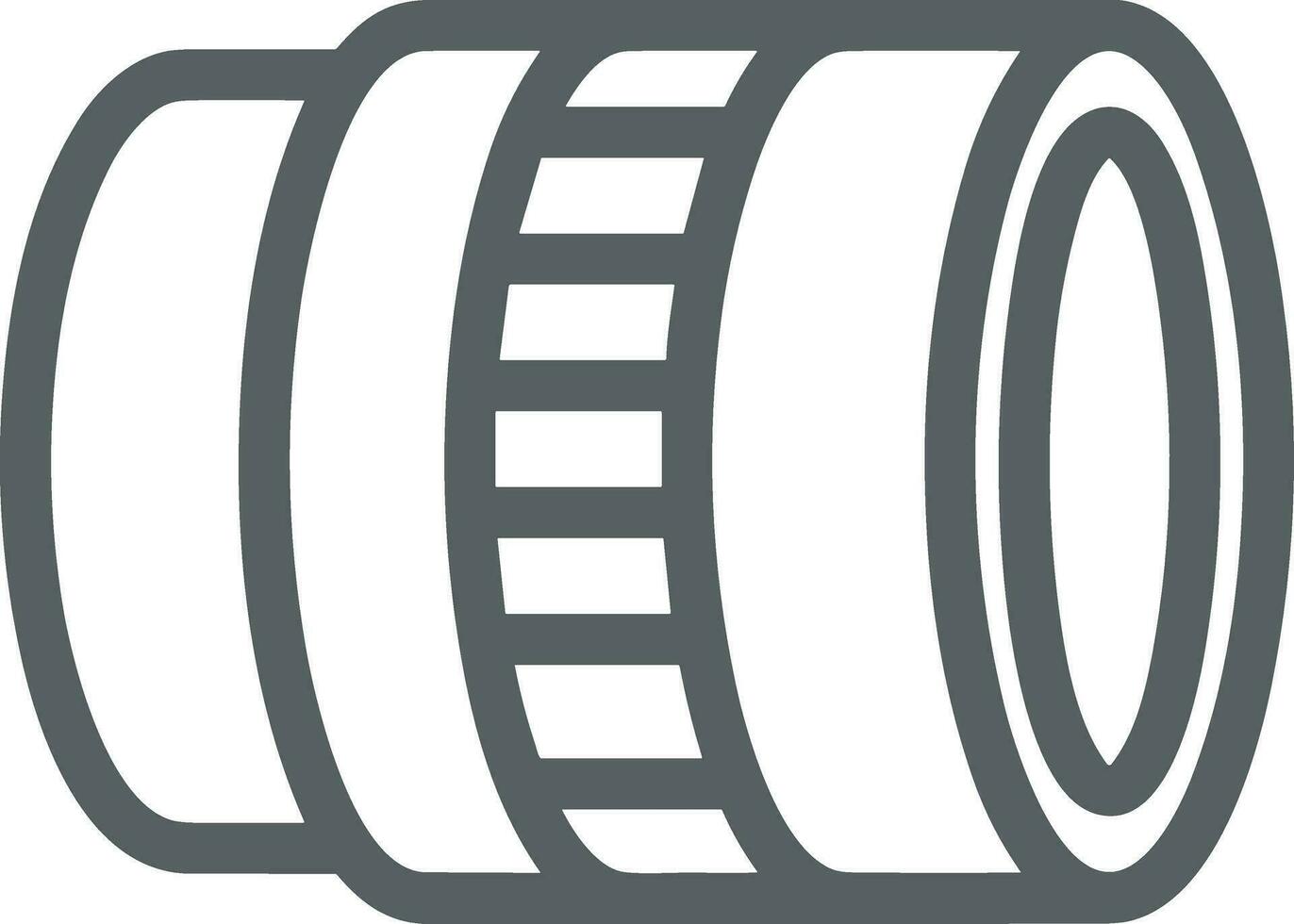 camera photography icon symbol image vector. Illustration of multimedia photographic lens grapich design images vector