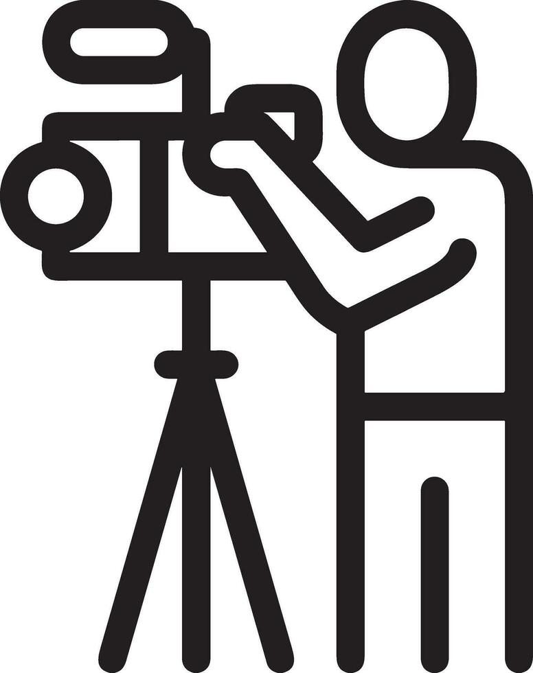 camera photography icon symbol image vector. Illustration of multimedia photographic lens grapich design images vector