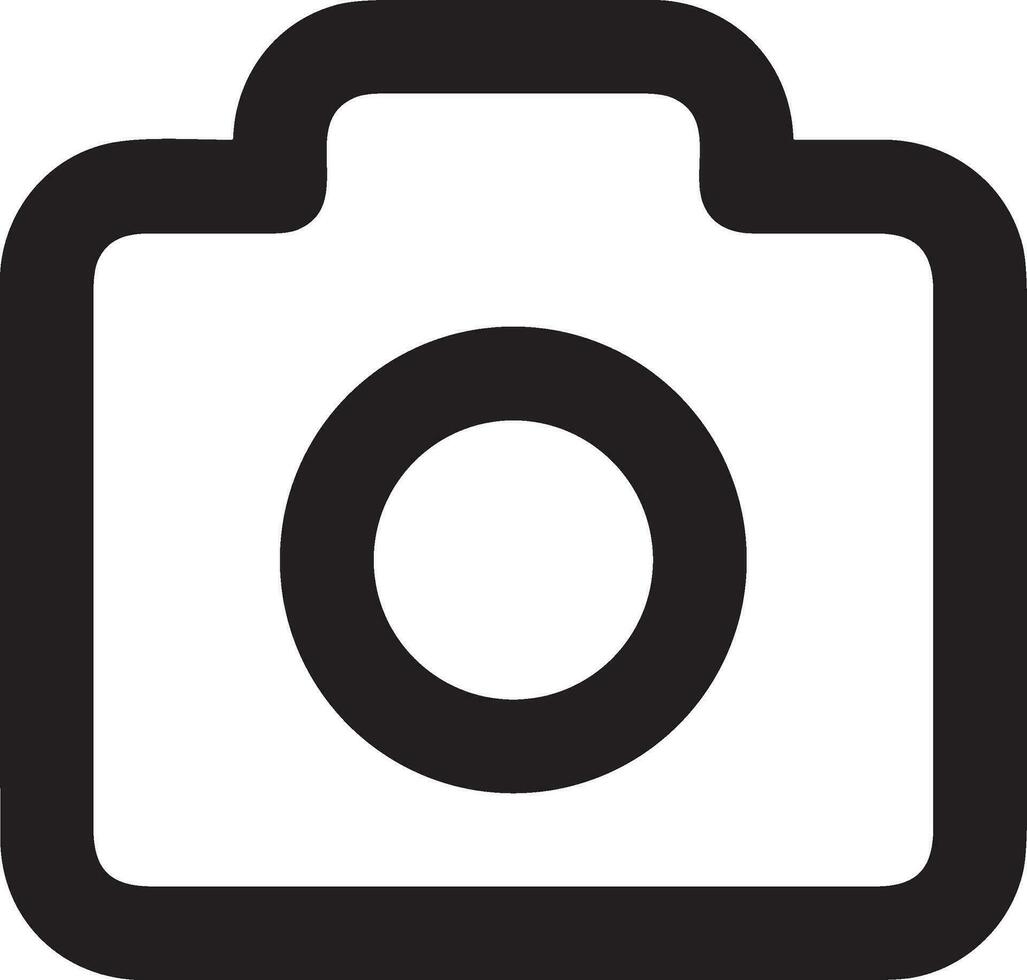 camera photography icon symbol image vector. Illustration of multimedia photographic lens grapich design images vector