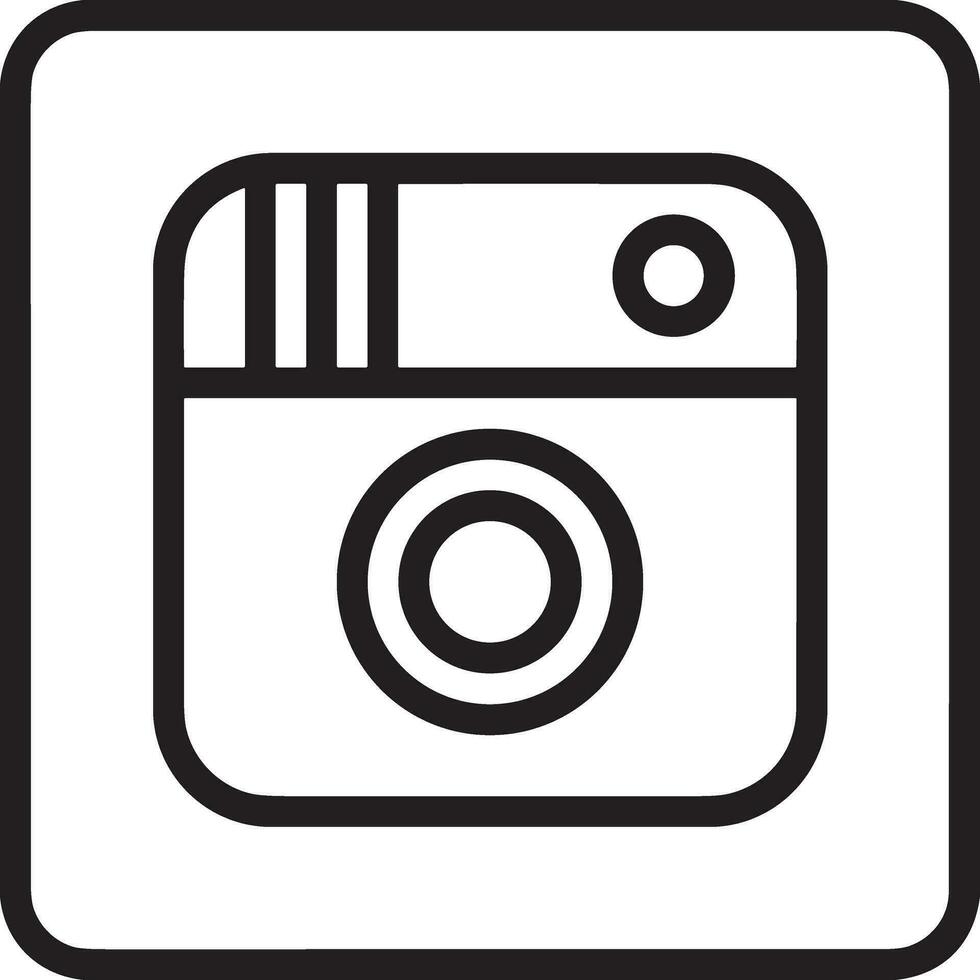 camera photography icon symbol vector image. Illustration of multimedia photographic lens graphic design image