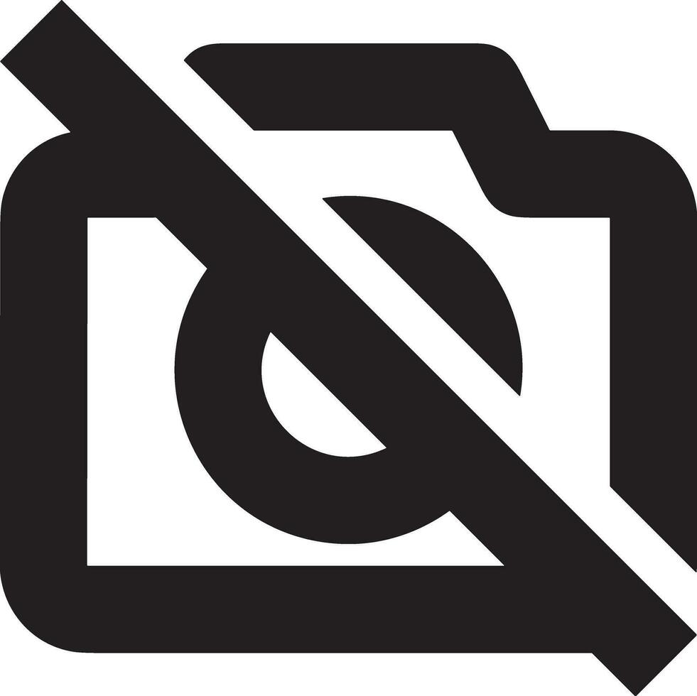 camera photography icon symbol vector image. Illustration of multimedia photographic lens graphic design image