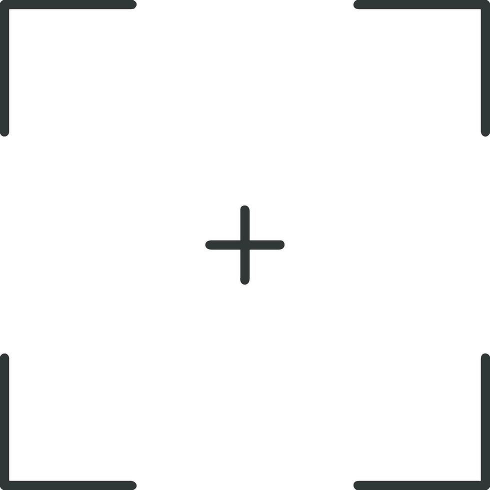 camera photography icon symbol vector image. Illustration of multimedia photographic lens graphic design image