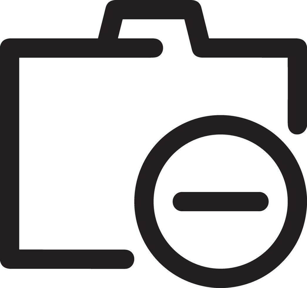 camera photography icon symbol vector image. Illustration of multimedia photographic lens graphic design image