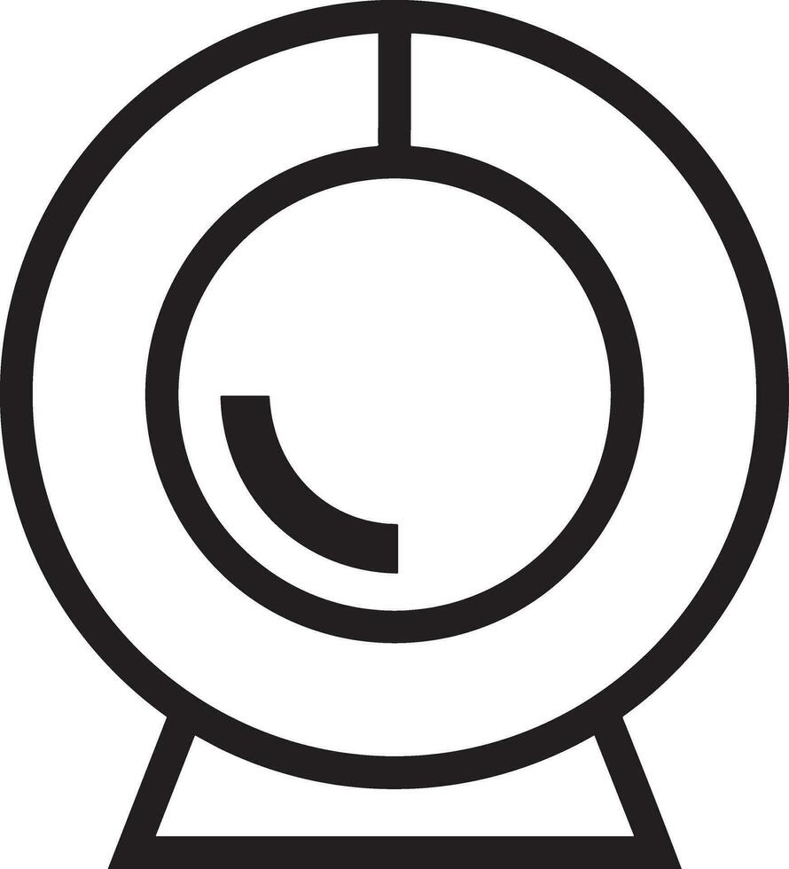 camera photography icon symbol vector image. Illustration of multimedia photographic lens graphic design image