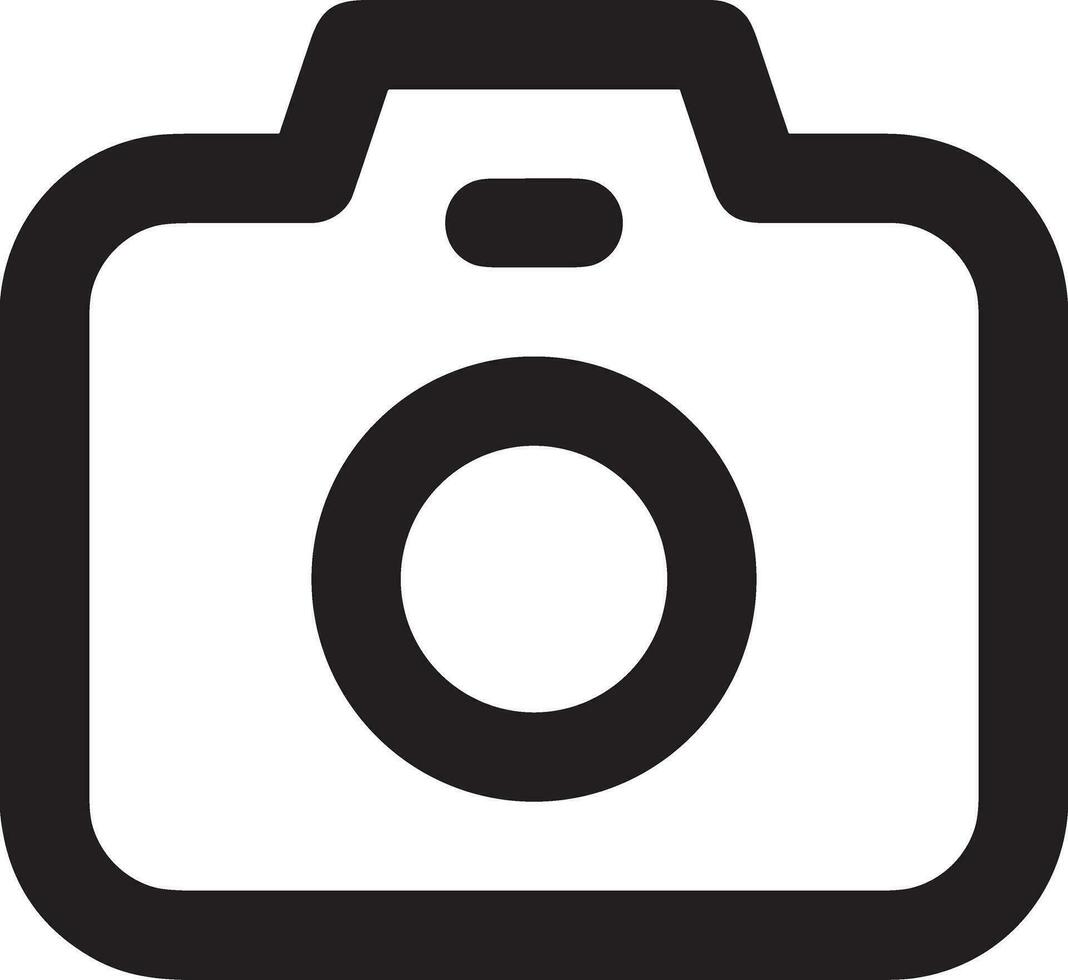 camera photography icon symbol vector image. Illustration of multimedia photographic lens graphic design image