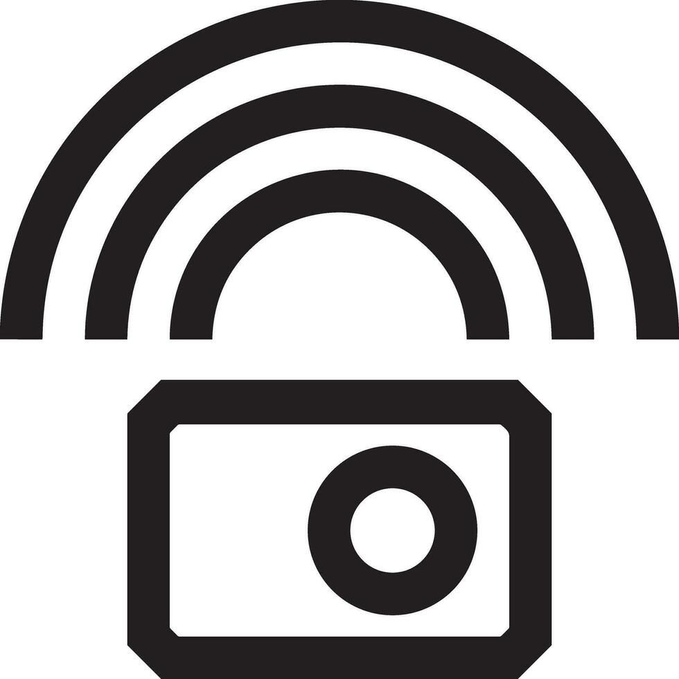 camera photography icon symbol vector image. Illustration of multimedia photographic lens graphic design image