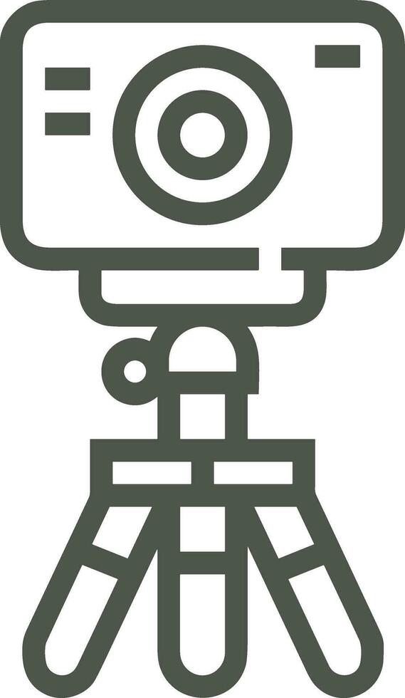 camera photography icon symbol vector image. Illustration of multimedia photographic lens graphic design image