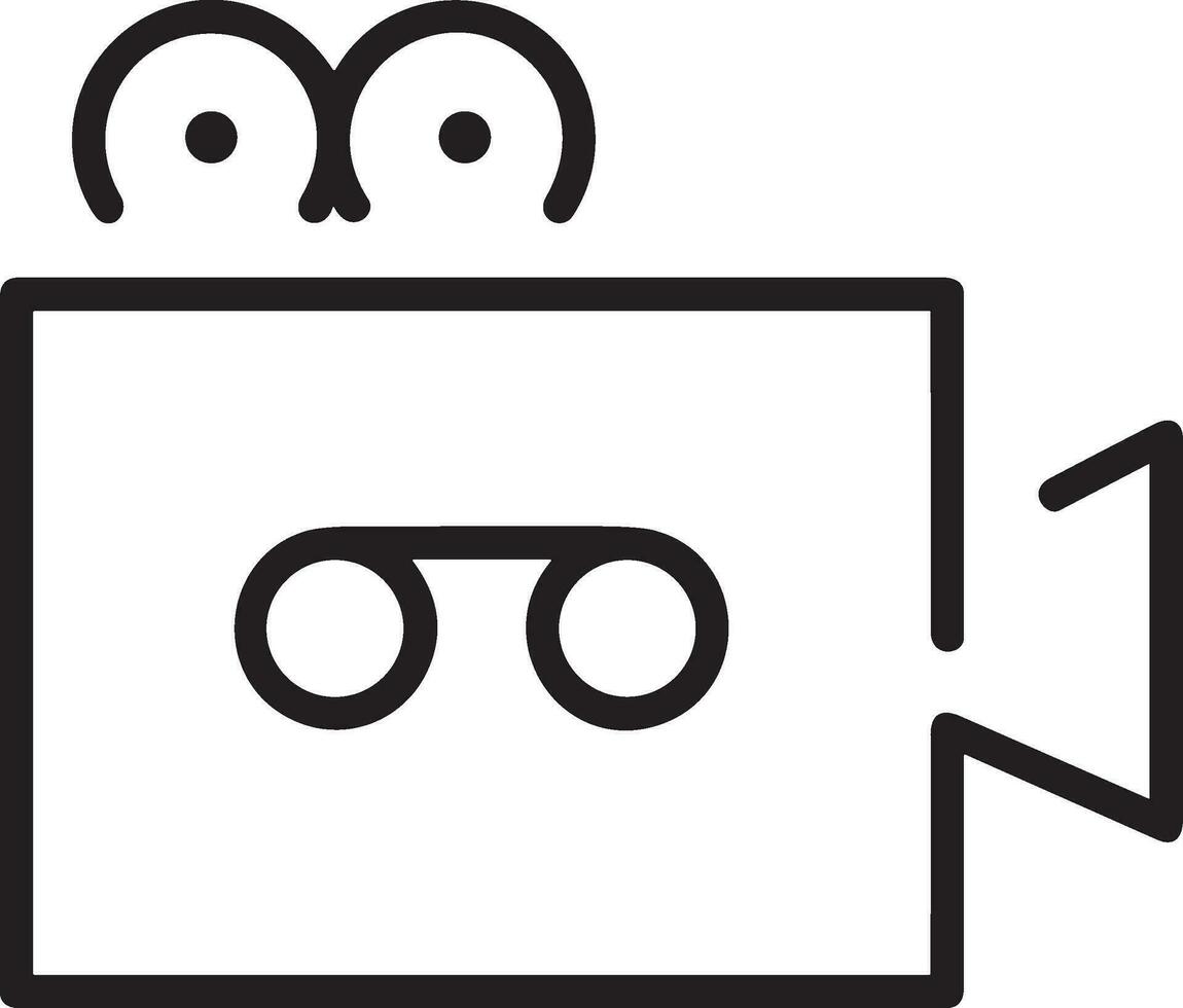 camera photography icon symbol vector image. Illustration of multimedia photographic lens graphic design image