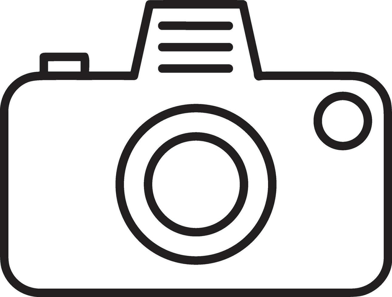 camera photography icon symbol image vector. Illustration of multimedia photographic lens graphic design image vector