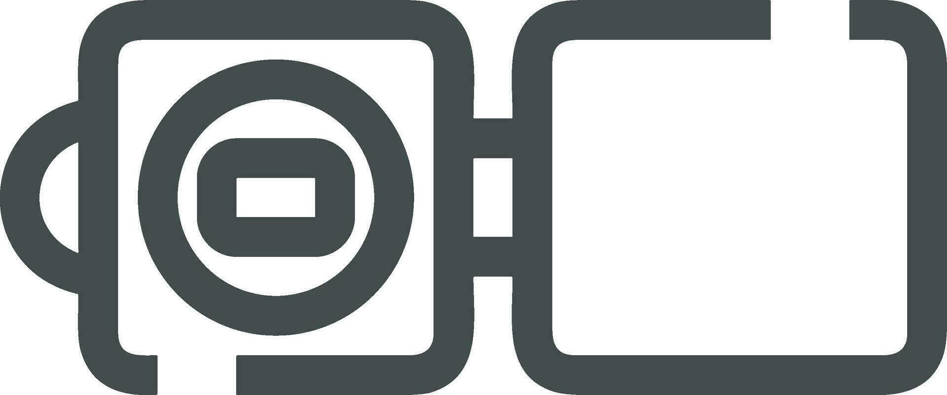 camera photography icon symbol image vector. Illustration of multimedia photographic lens graphic design image vector