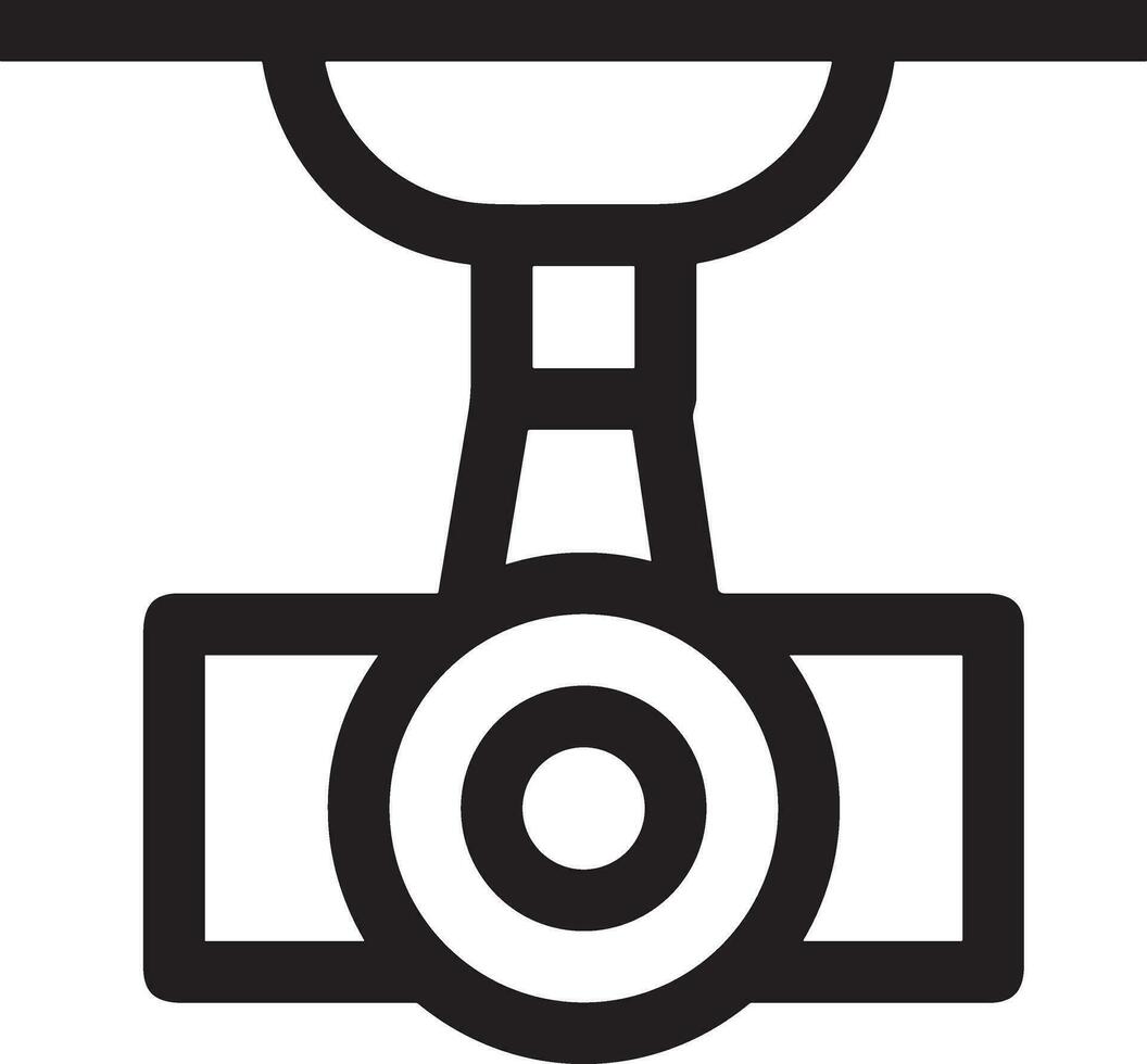 camera photography icon symbol image vector. Illustration of multimedia photographic lens grapich design image vector