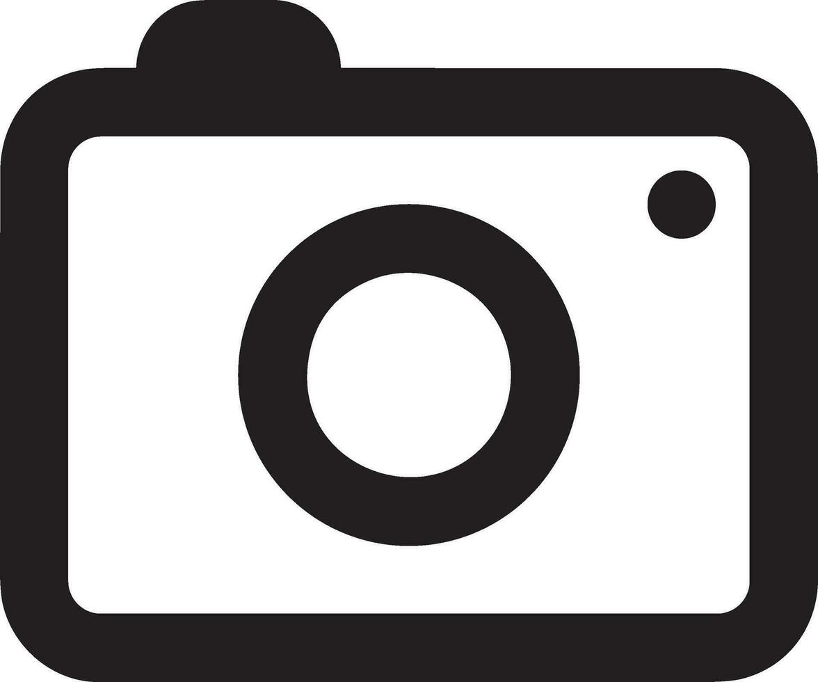 camera photography icon symbol image vector. Illustration of multimedia photographic lens grapich design image vector