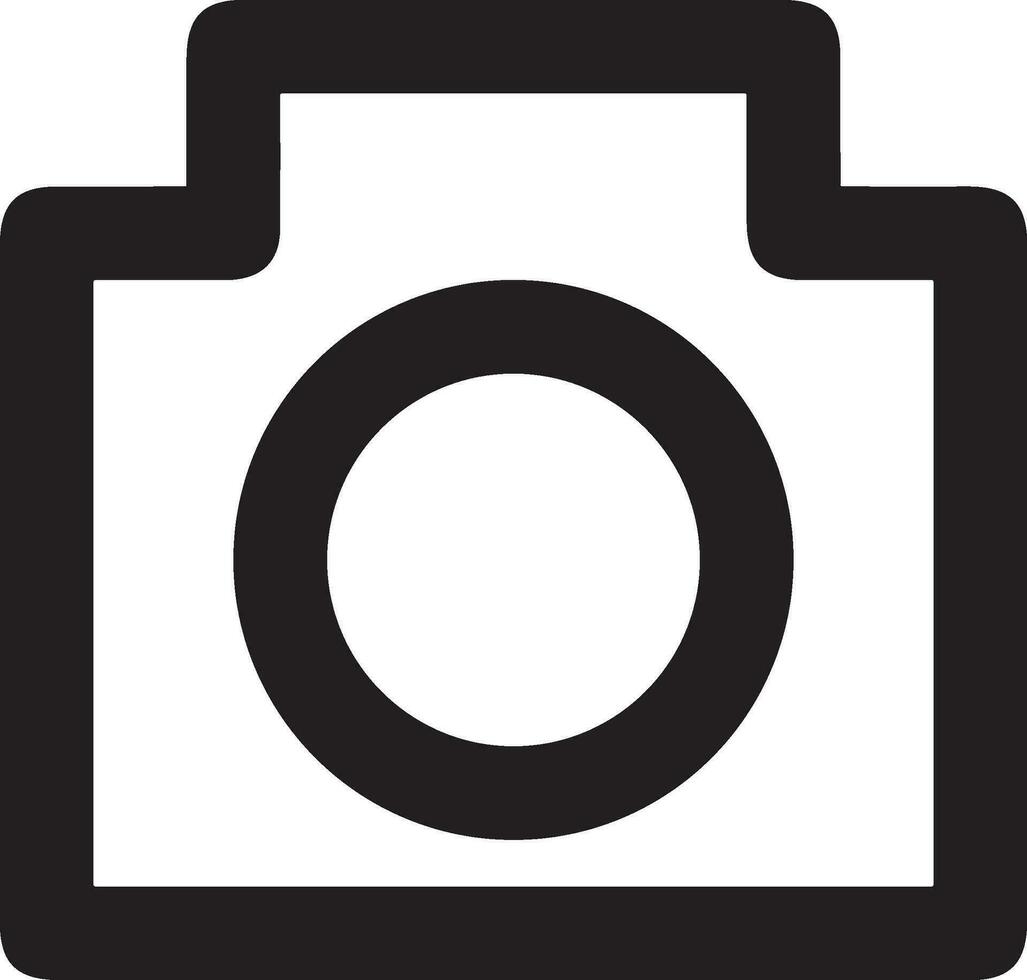 camera photography icon symbol image vector. Illustration of multimedia photographic lens grapich design image vector