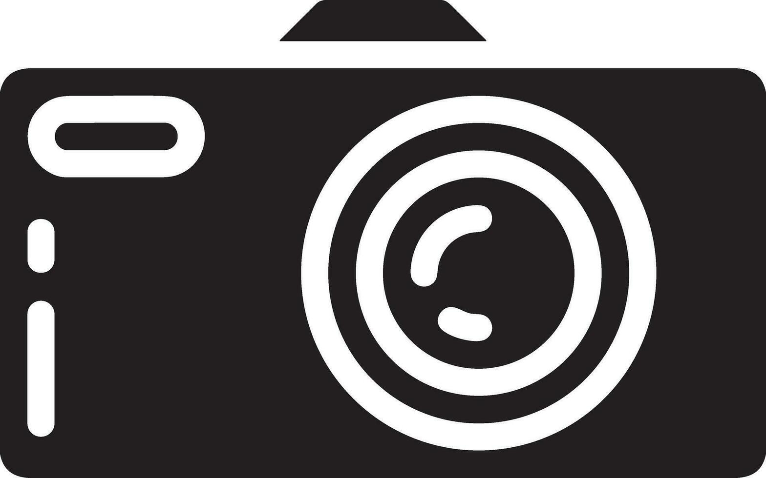 camera photography icon symbol image vector. Illustration of multimedia photographic lens grapich design image vector