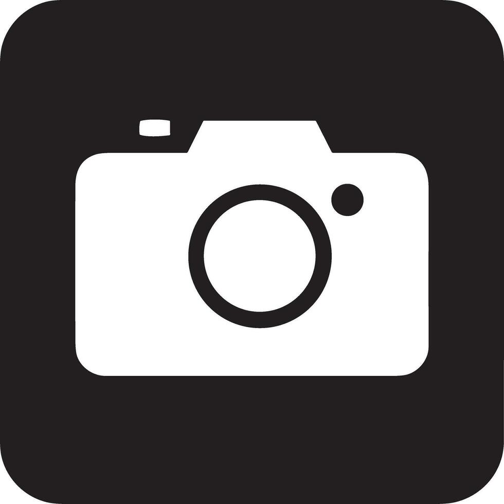 camera photography icon symbol image vector. Illustration of multimedia photographic lens grapich design image vector