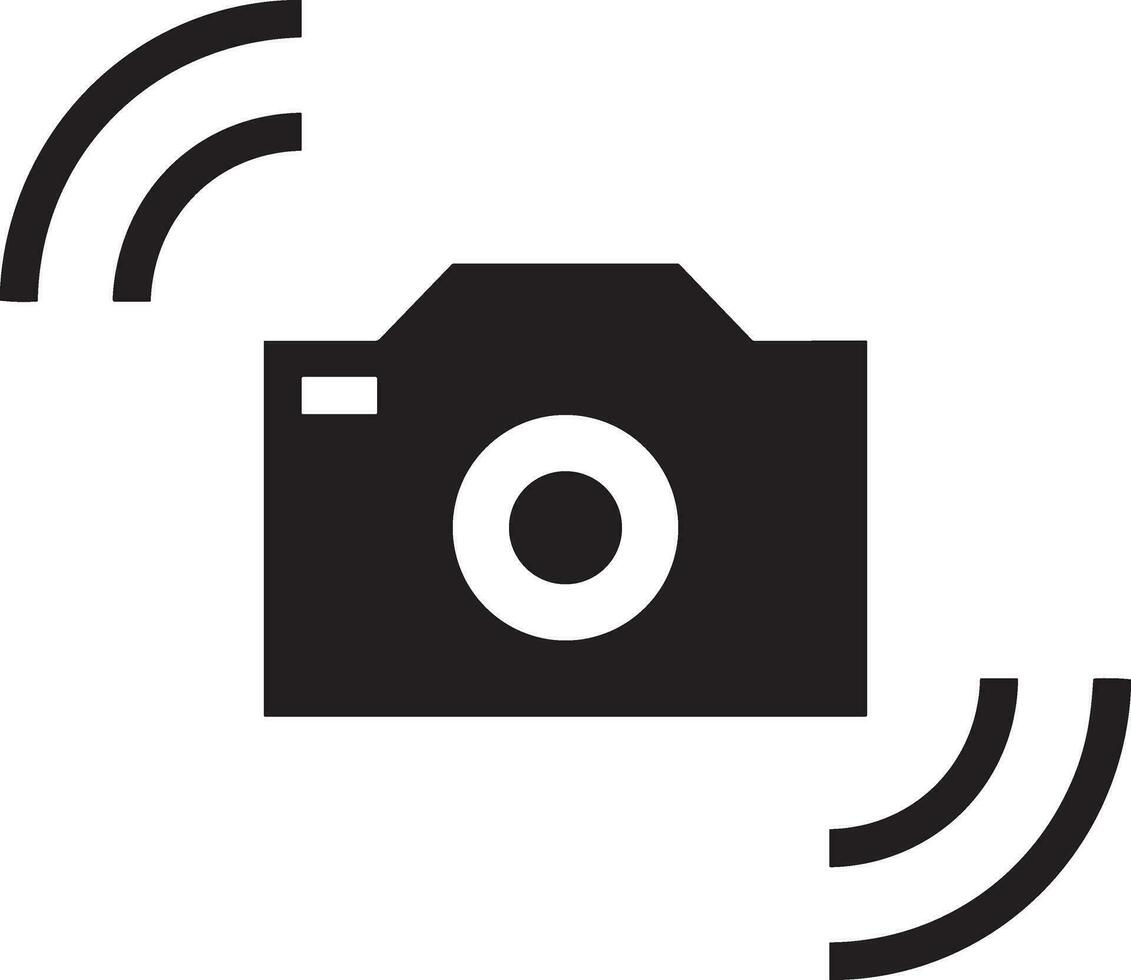 cámara fotografía icono símbolo imagen vector. ilustración de multimedia fotográfico lente grapich diseño imagen vector