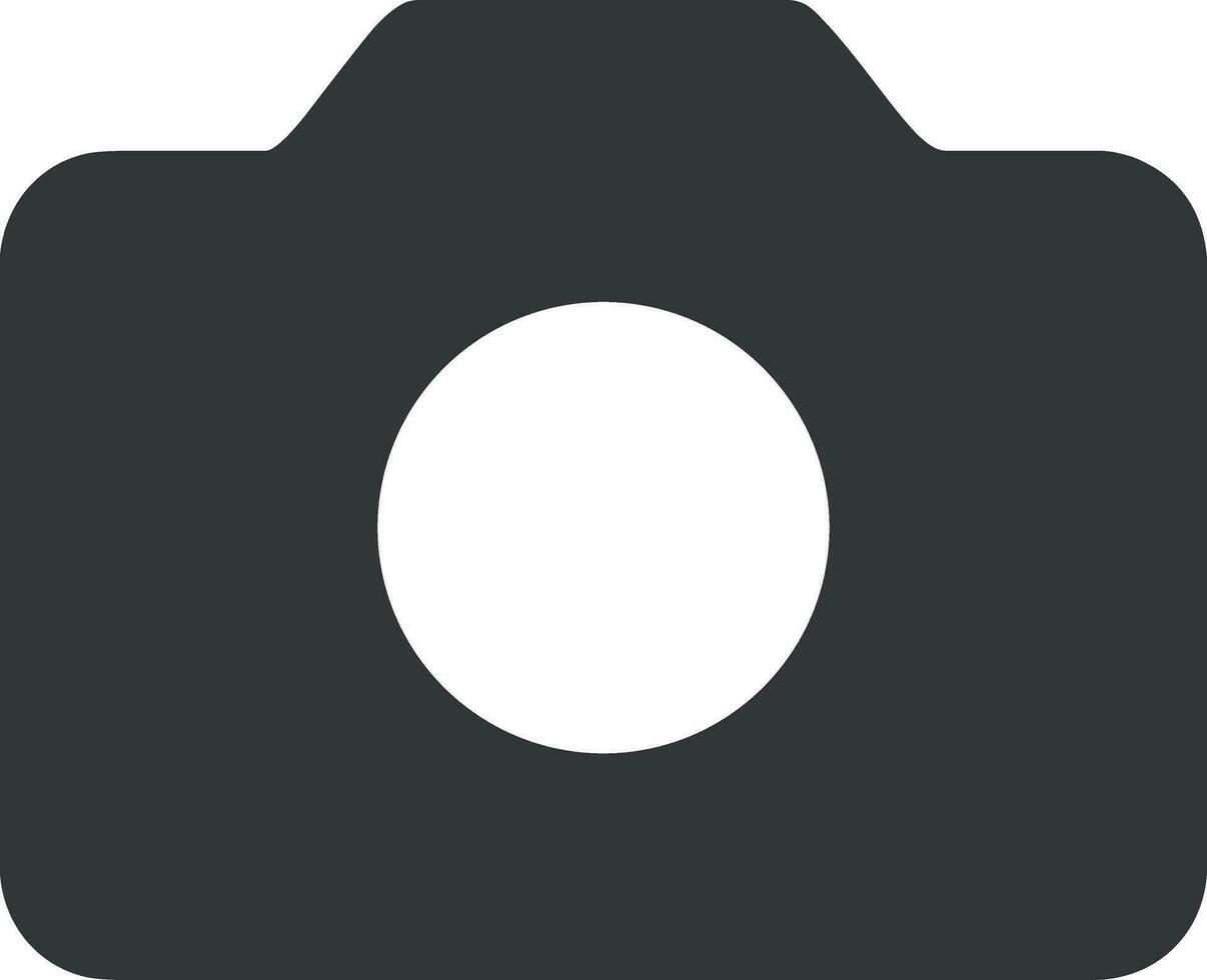 camera photography icon symbol image vector. Illustration of multimedia photographic lens grapich design image vector