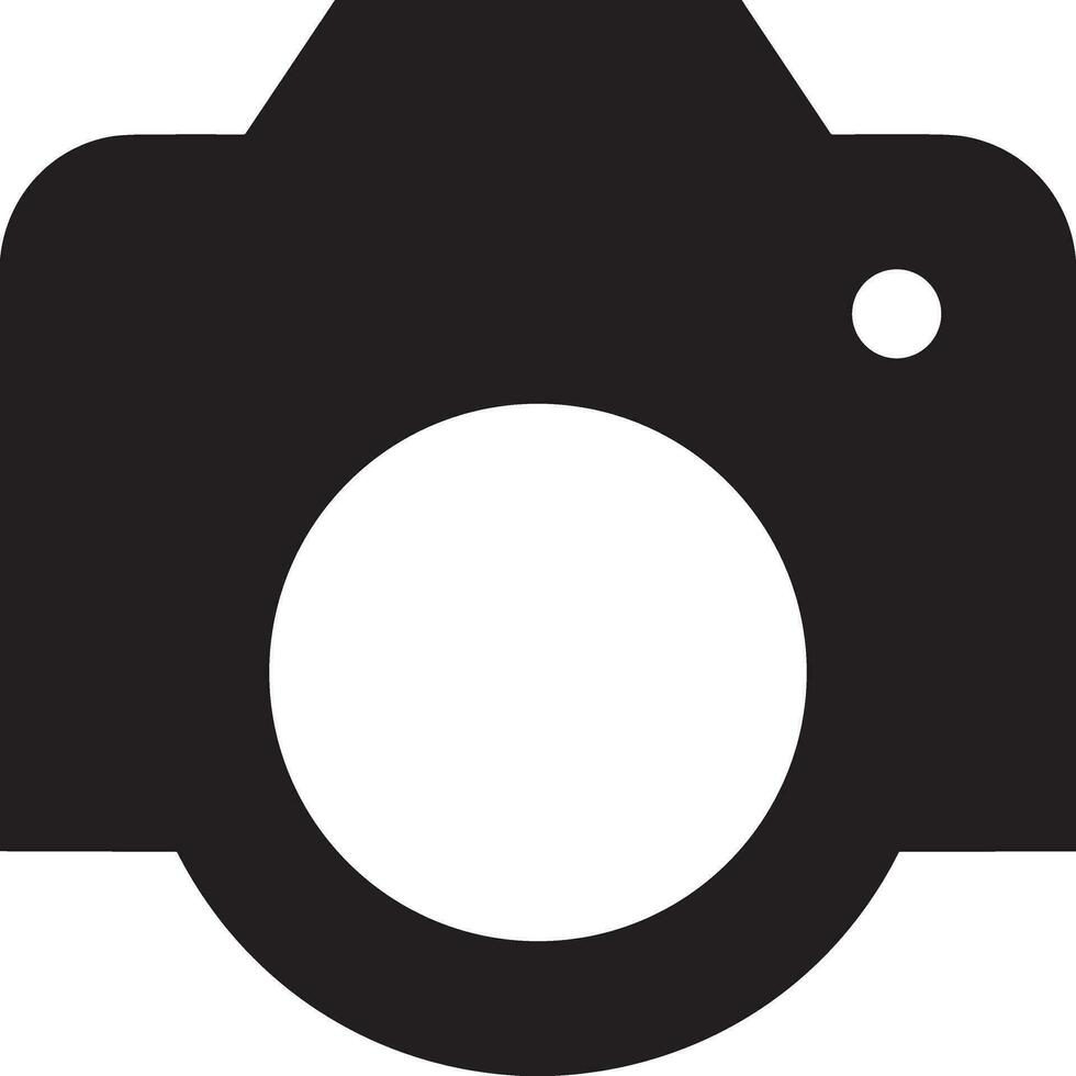 camera photography icon symbol image vector. Illustration of multimedia photographic lens grapich design image vector