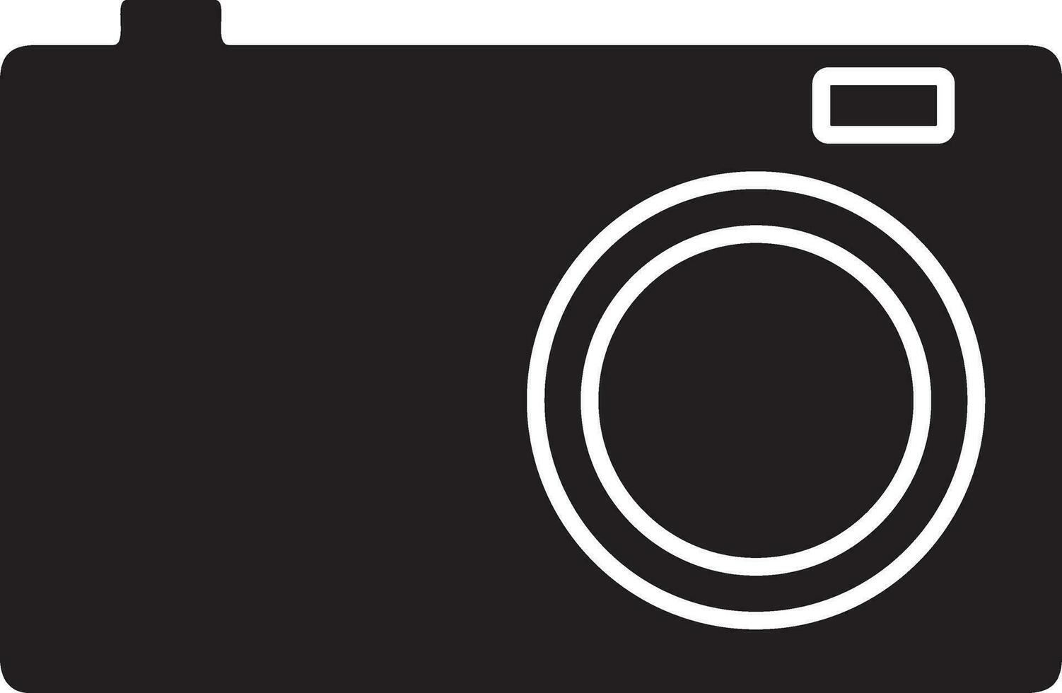 camera photography icon symbol image vector. Illustration of multimedia photographic lens grapich design image vector