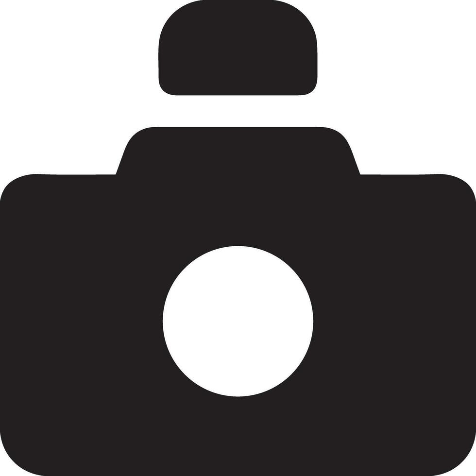 camera photography icon symbol image vector. Illustration of multimedia photographic lens grapich design image vector