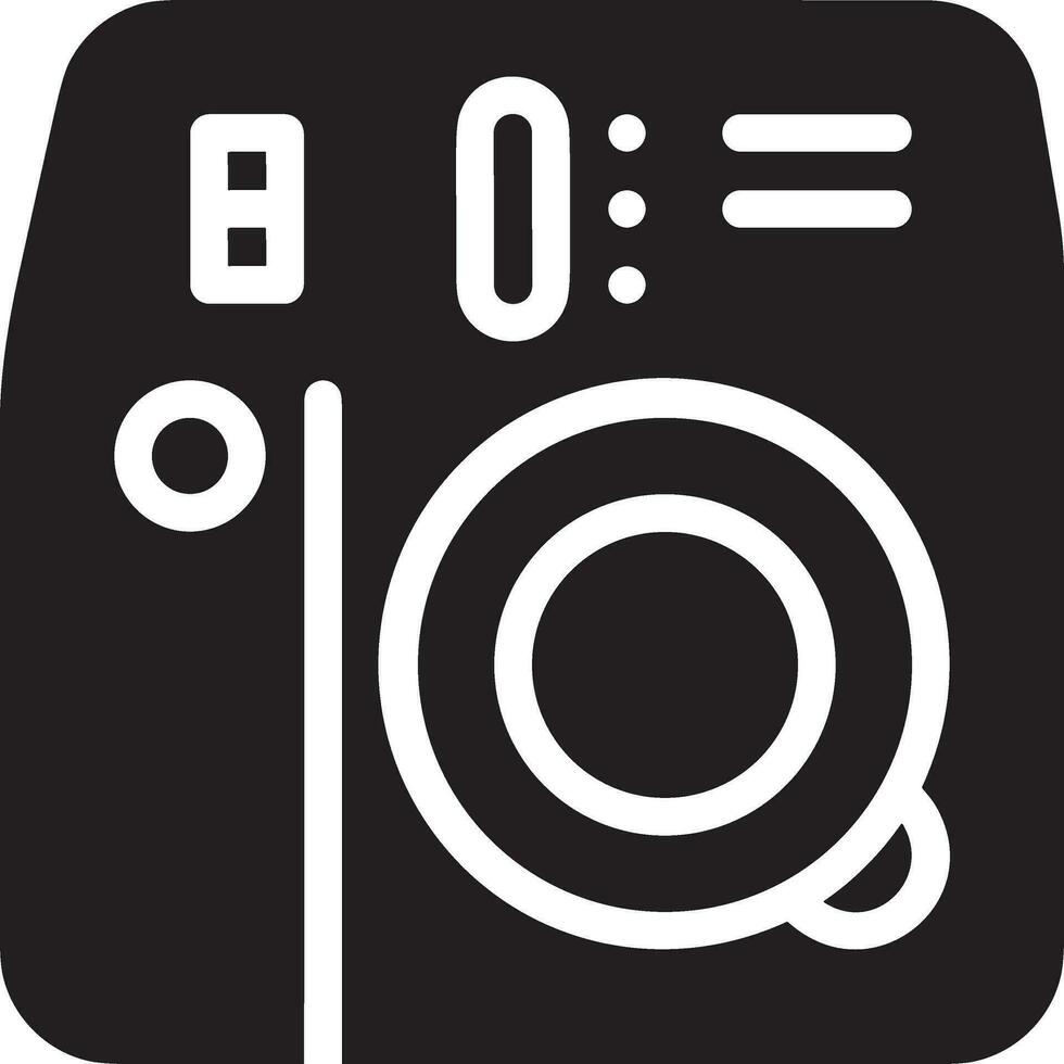 camera photography icon symbol image vector. Illustration of multimedia photographic lens grapich design image vector