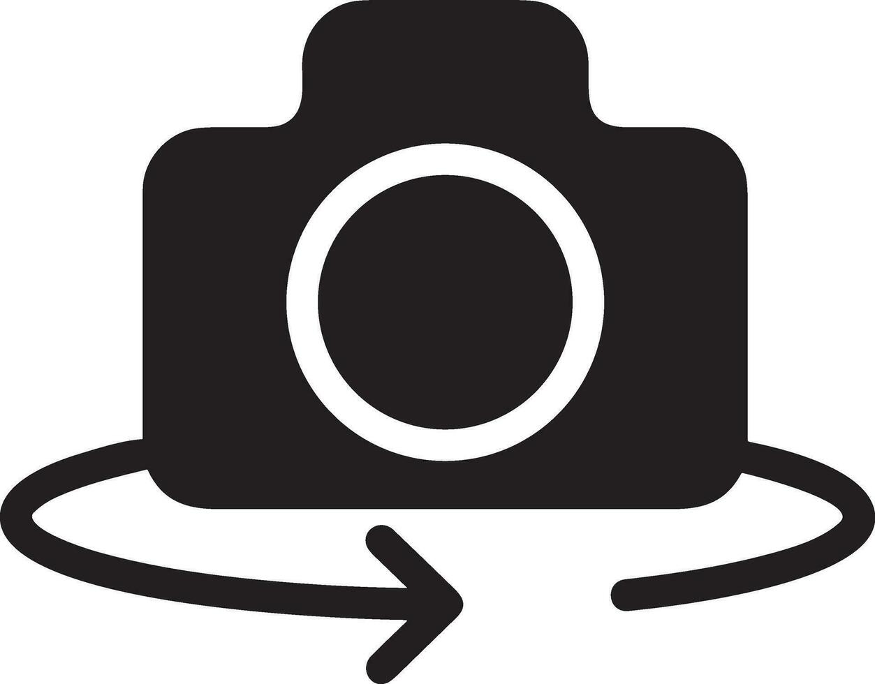 camera photography icon symbol image vector. Illustration of multimedia photographic lens grapich design image vector