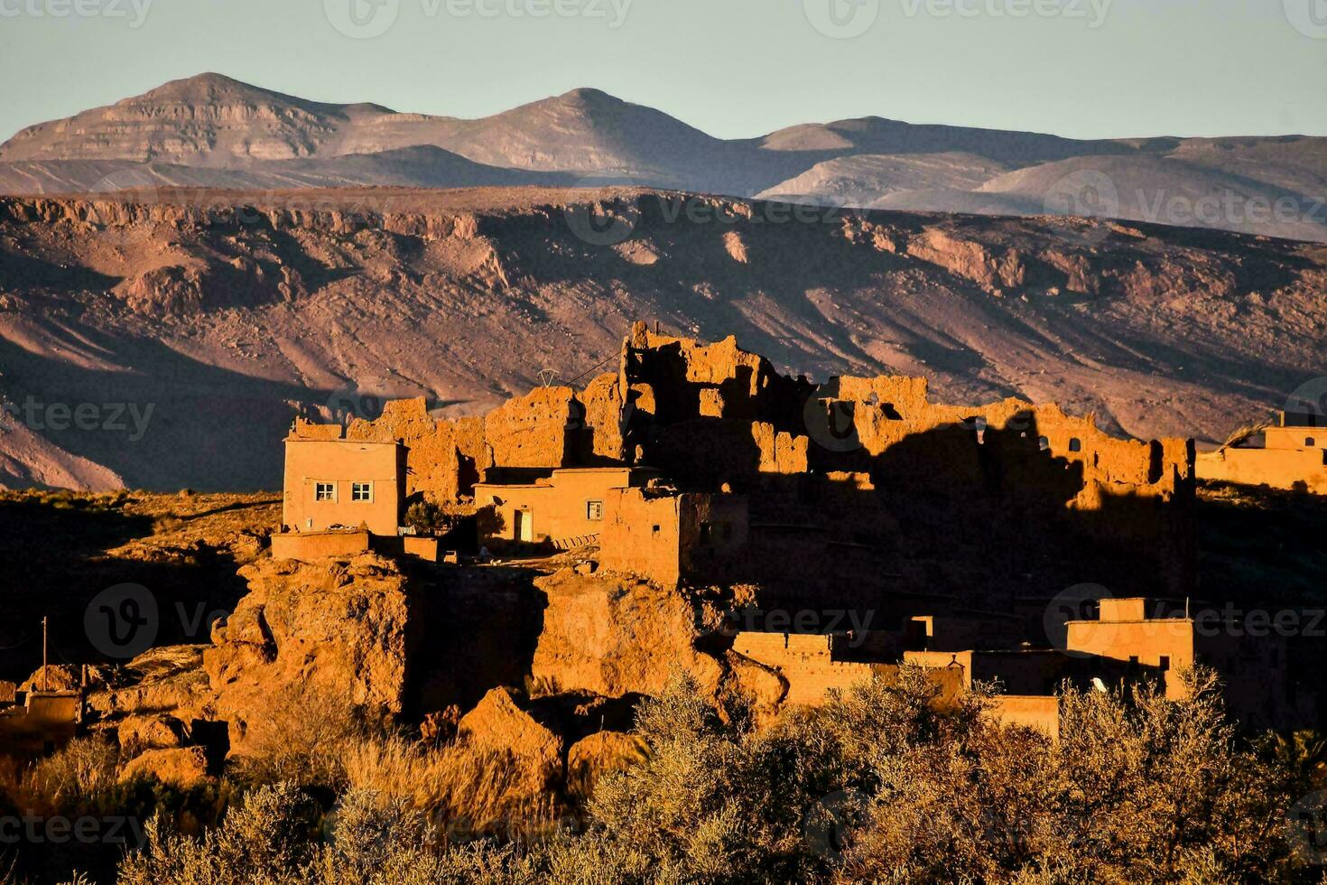 edificios en marruecos foto