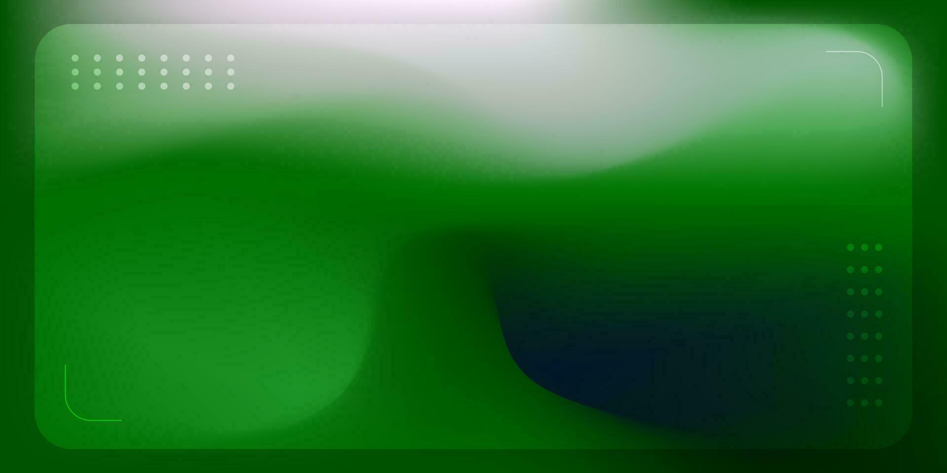 abstract green bio blur background with space for text vector