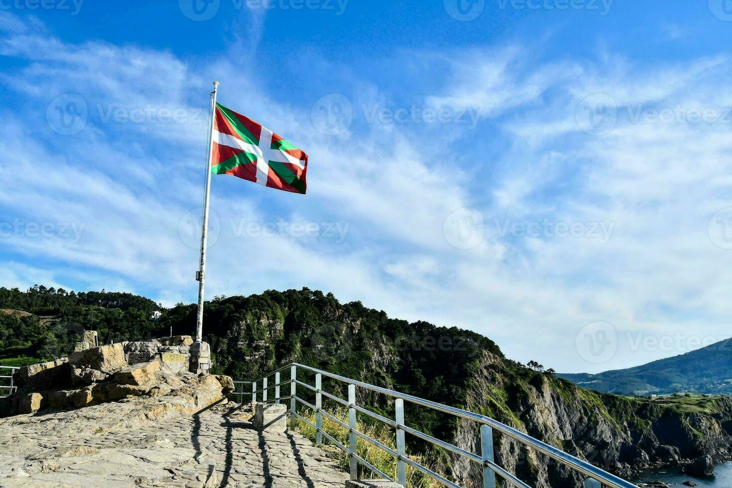 paisaje escénico de montaña foto