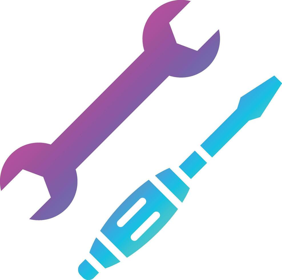 ilustración de diseño de icono de vector de herramientas