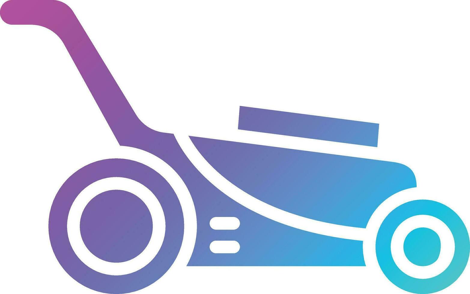 Lawn mower Vector Icon Design Illustration
