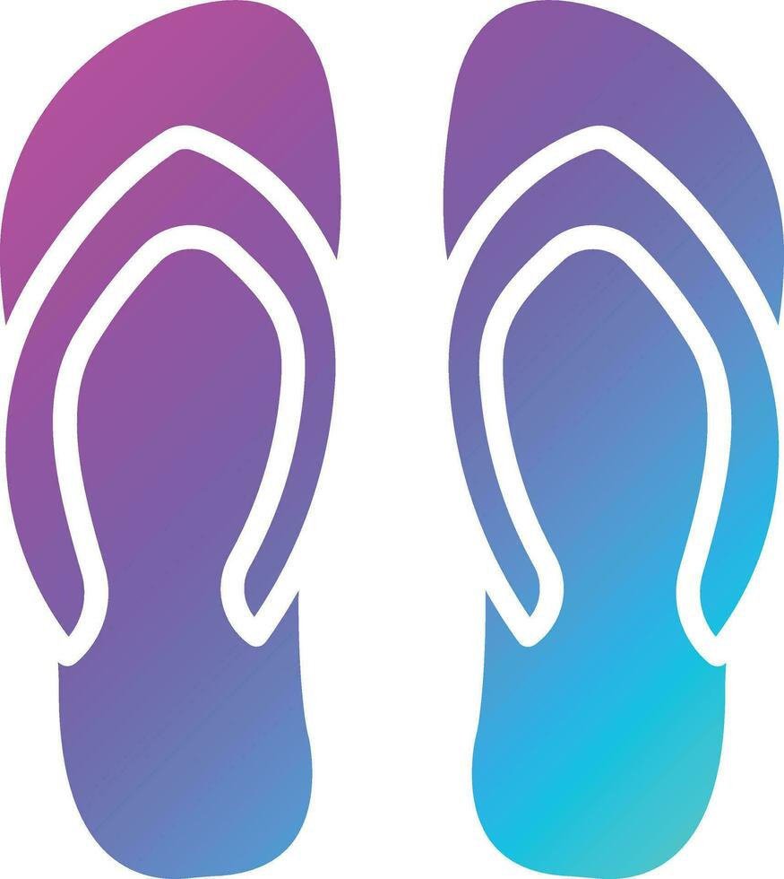 ilustración de diseño de icono de vector de zapatilla
