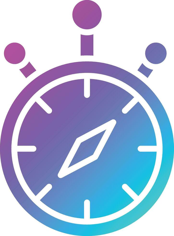 Stopwatch Vector Icon Design Illustration