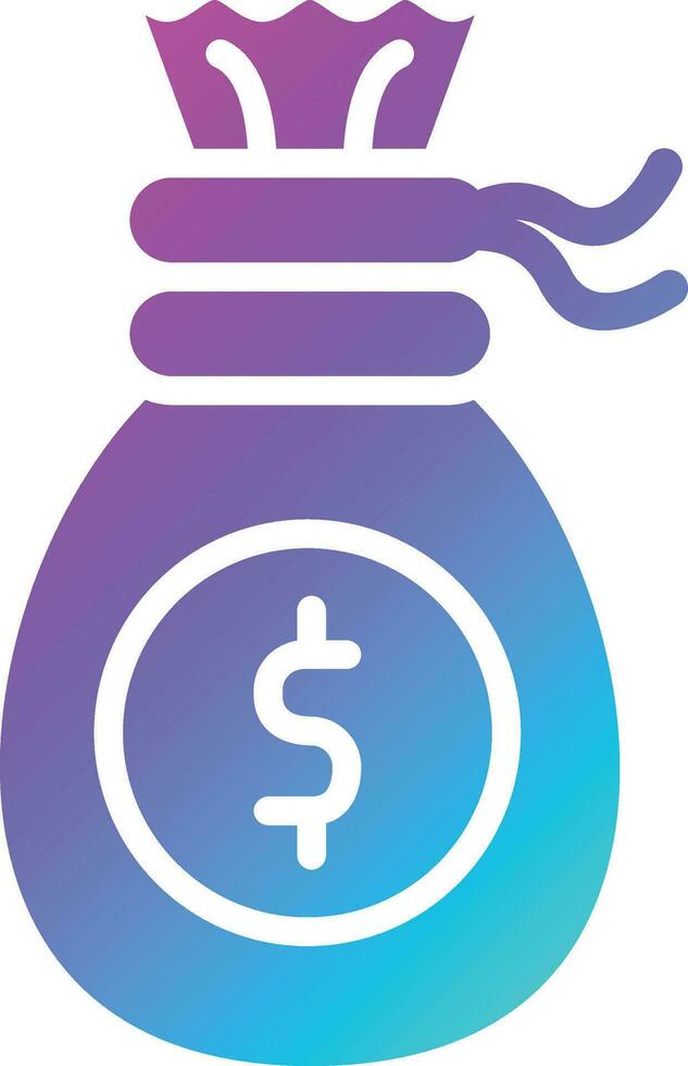 Money bag Vector Icon Design Illustration