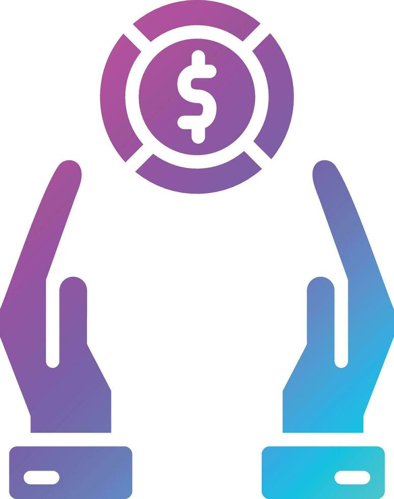 Charity Vector Icon Design Illustration