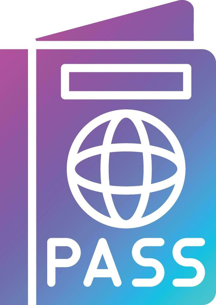 Passport Vector Icon Design Illustration