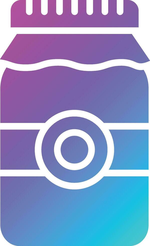 Plastic jar Vector Icon Design Illustration