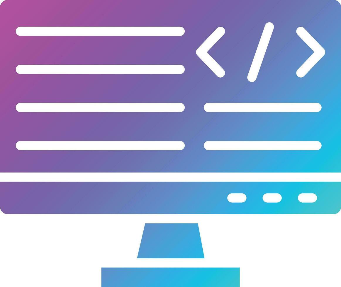 Programing Vector Icon Design Illustration