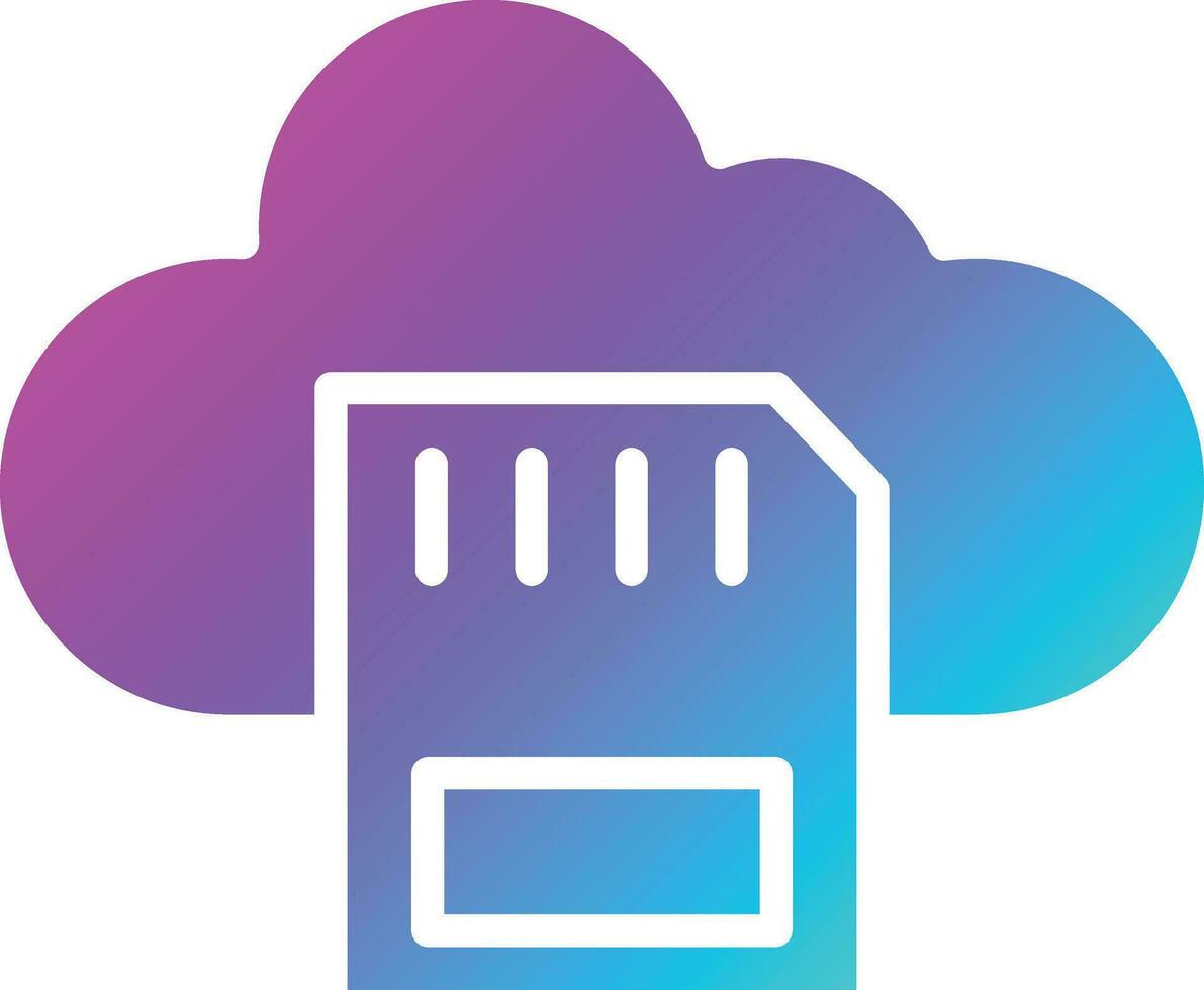 Sd card Vector Icon Design Illustration