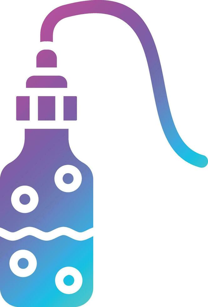 Wash bottle Vector Icon Design Illustration