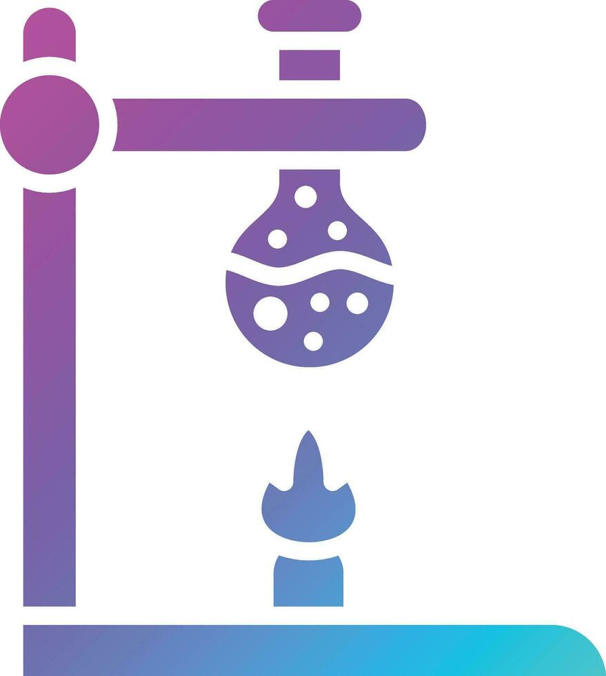 Bunsen burner Vector Icon Design Illustration