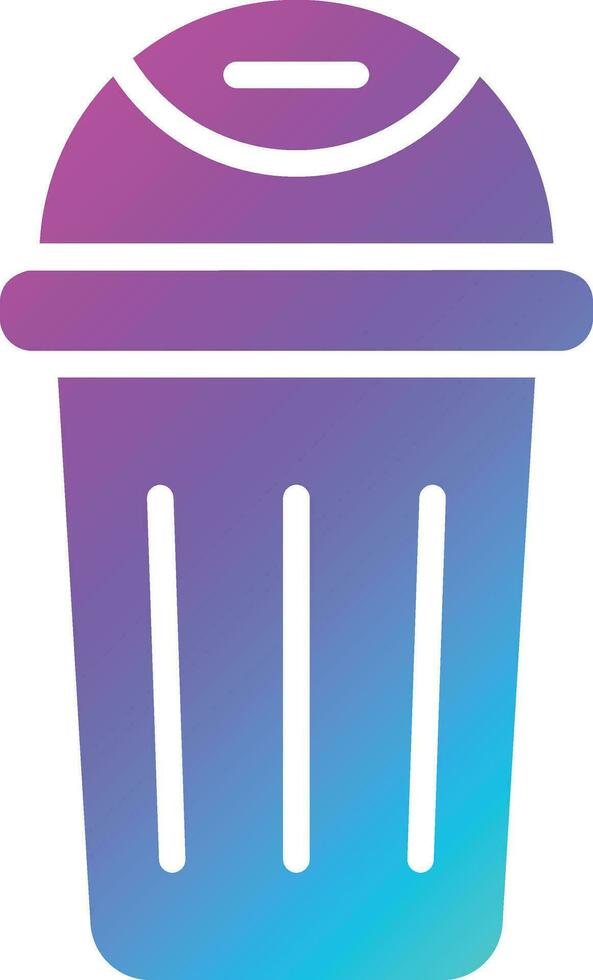 Bin Vector Icon Design Illustration