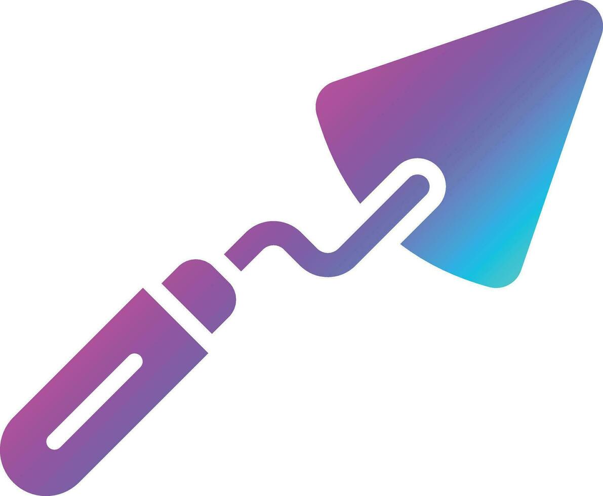 Trowel Vector Icon Design Illustration