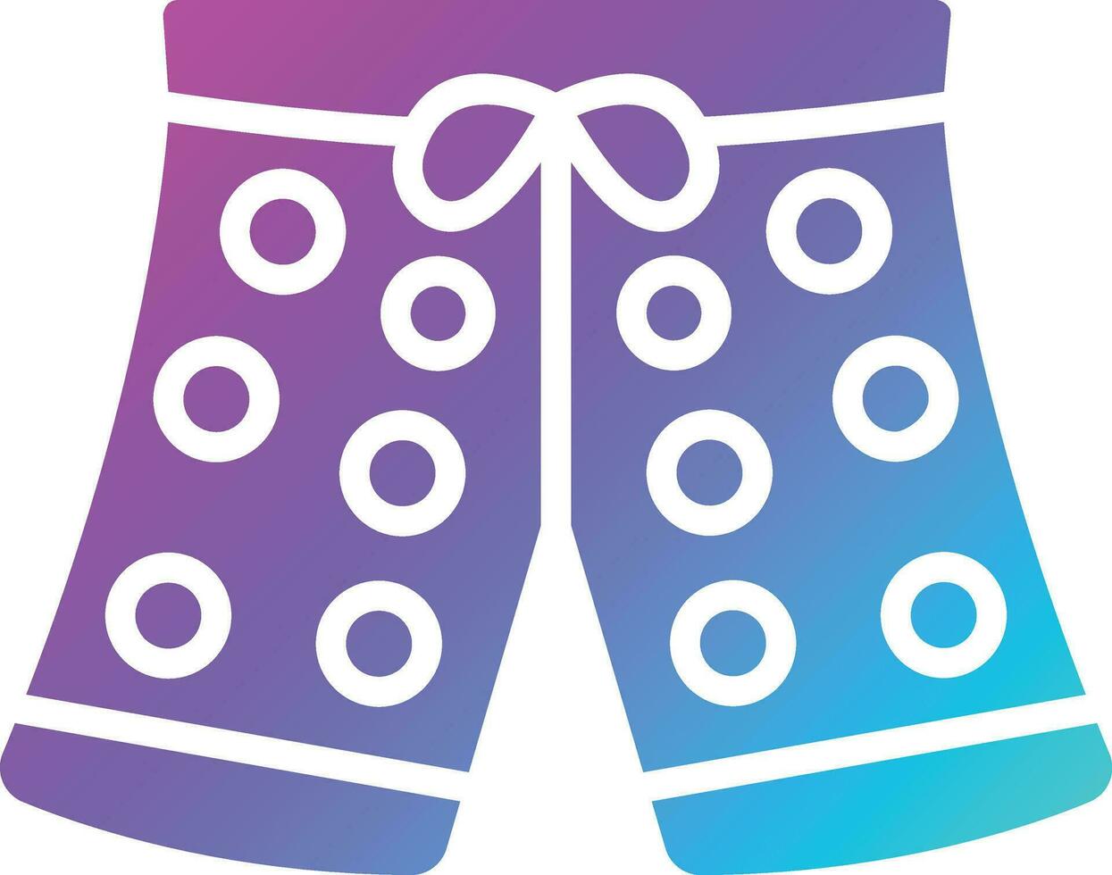 Swim shorts Vector Icon Design Illustration