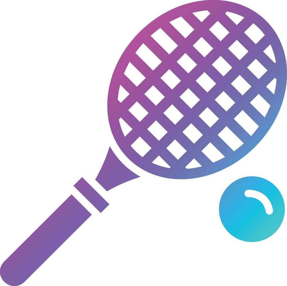 Racket Vector Icon Design Illustration