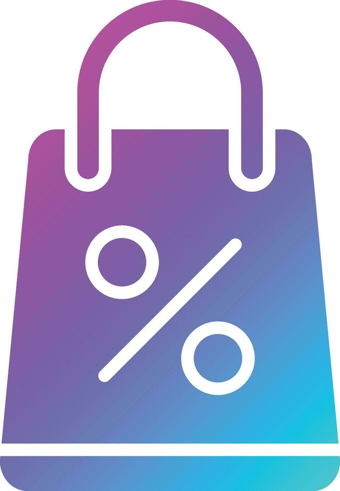 Shopping bag Vector Icon Design Illustration