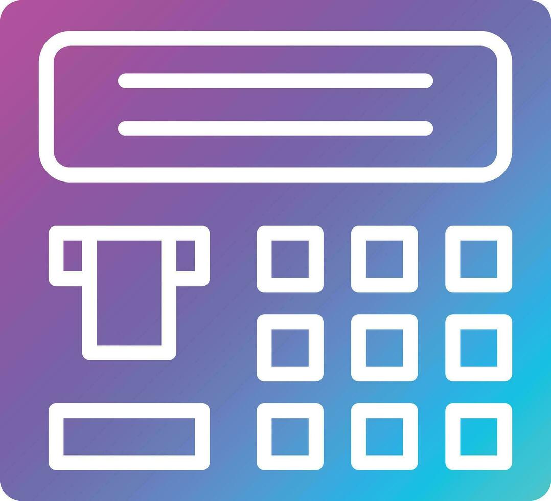 Atm machine Vector Icon Design Illustration