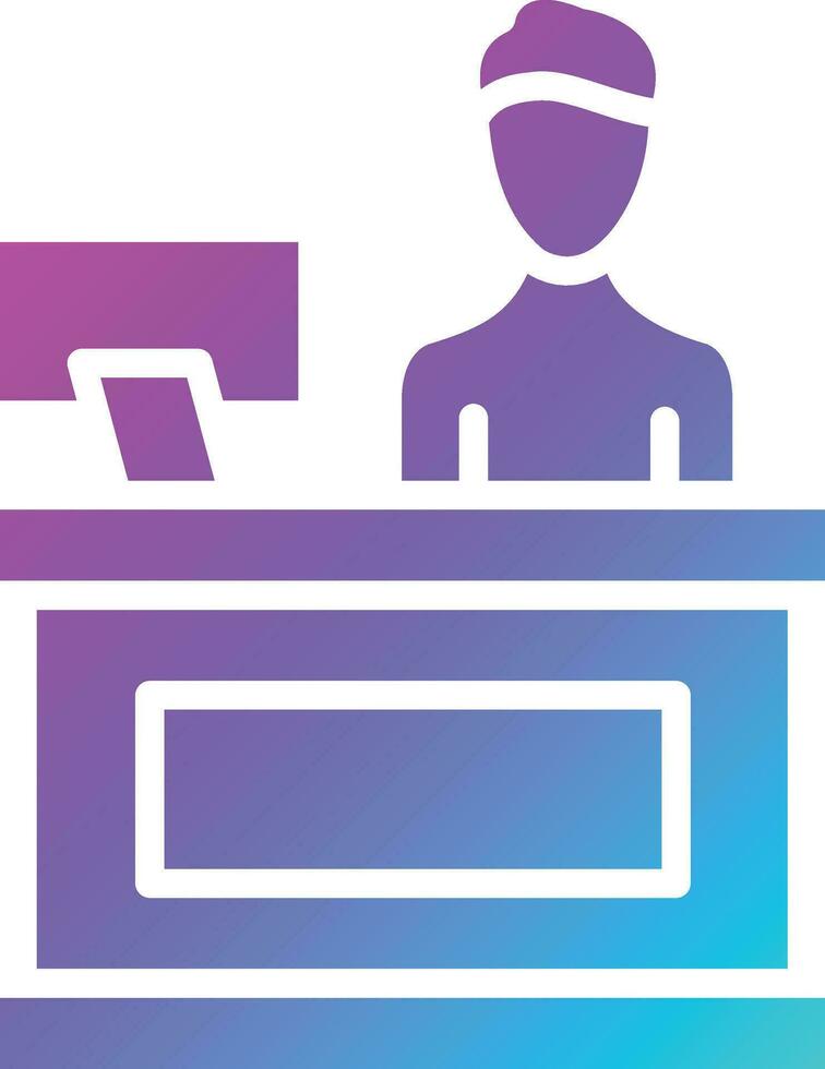 Employee Vector Icon Design Illustration